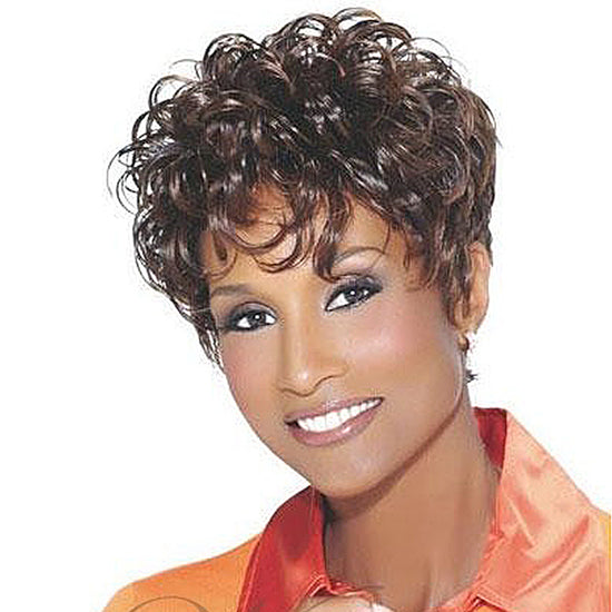 Natural African American Hairstyle Short Curly Wig
